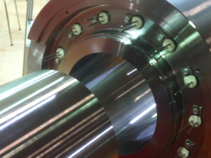 extrusion press container